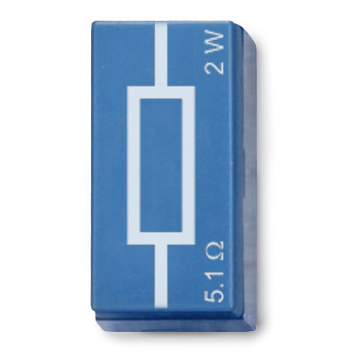 Linear Resistor, 5,1 Ohm, 1012906 [U333014], 플러그인 부품 시스템