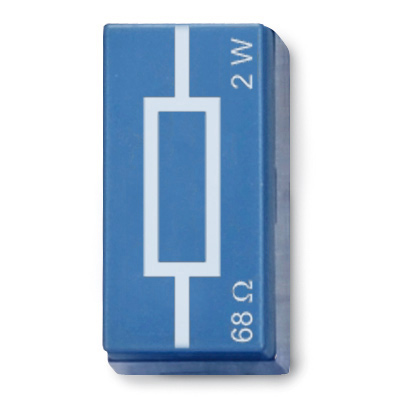 Linear Resistor, 68 Ohm, 1012909 [U333017], 플러그인 부품 시스템