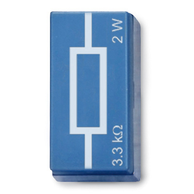 Linear Resistor, 3.3 kOhm, 1012919 [U333027], 플러그인 부품 시스템