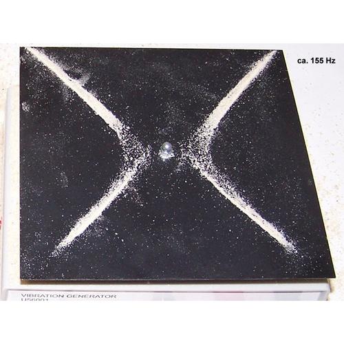 Chladni Plate, Square, 1000706 [U56006], 진동