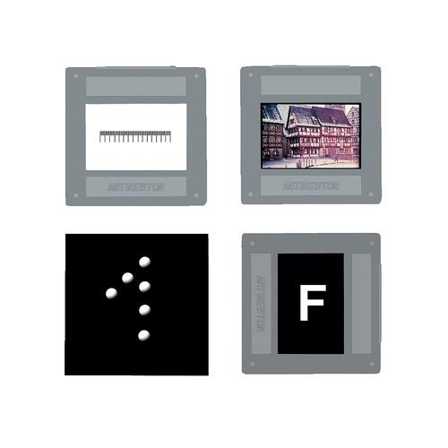 Set of 4 Image Objects, 1000886 [U8476605], 조리개, 분광기 및 필터