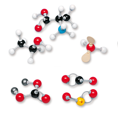Organic/Inorganic Molecule Set S, molymod®, 1005291 [W19722], 분자 키트