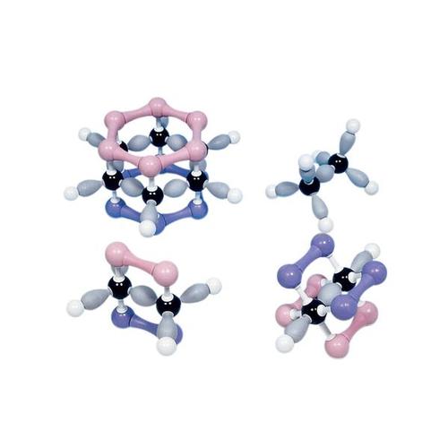 Molecular Organic Structures Set Molyorbital™, 4 Models, 1005292 [W19756], 원자 모형