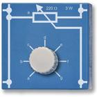 Potentiometer 220 Ohm, 3 W, P4W50, 1012934 [U333042], 플러그인 부품 시스템