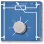 Potentiometer 100 kOhm, 1 W, P4W50, 1012939 [U333047], 플러그인 부품 시스템